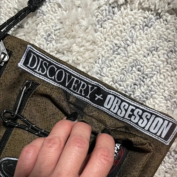 Eastpak Pleasures colab Brown Crossbody Bag - Picture 3 of 7